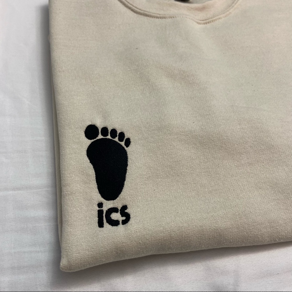 Haikyuu ICS embroidered sweatshirt